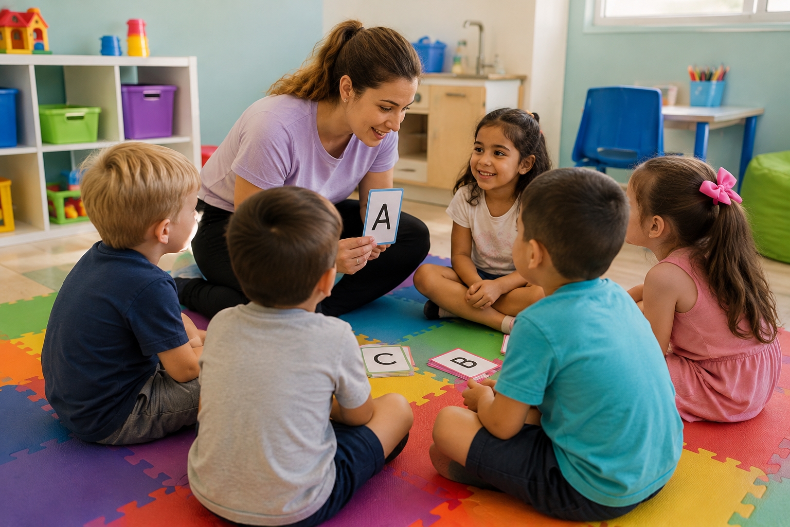 Preschool Alphabet Circle Time