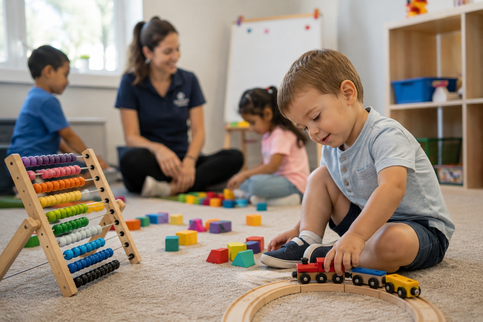 Playroom Train Track Adventure