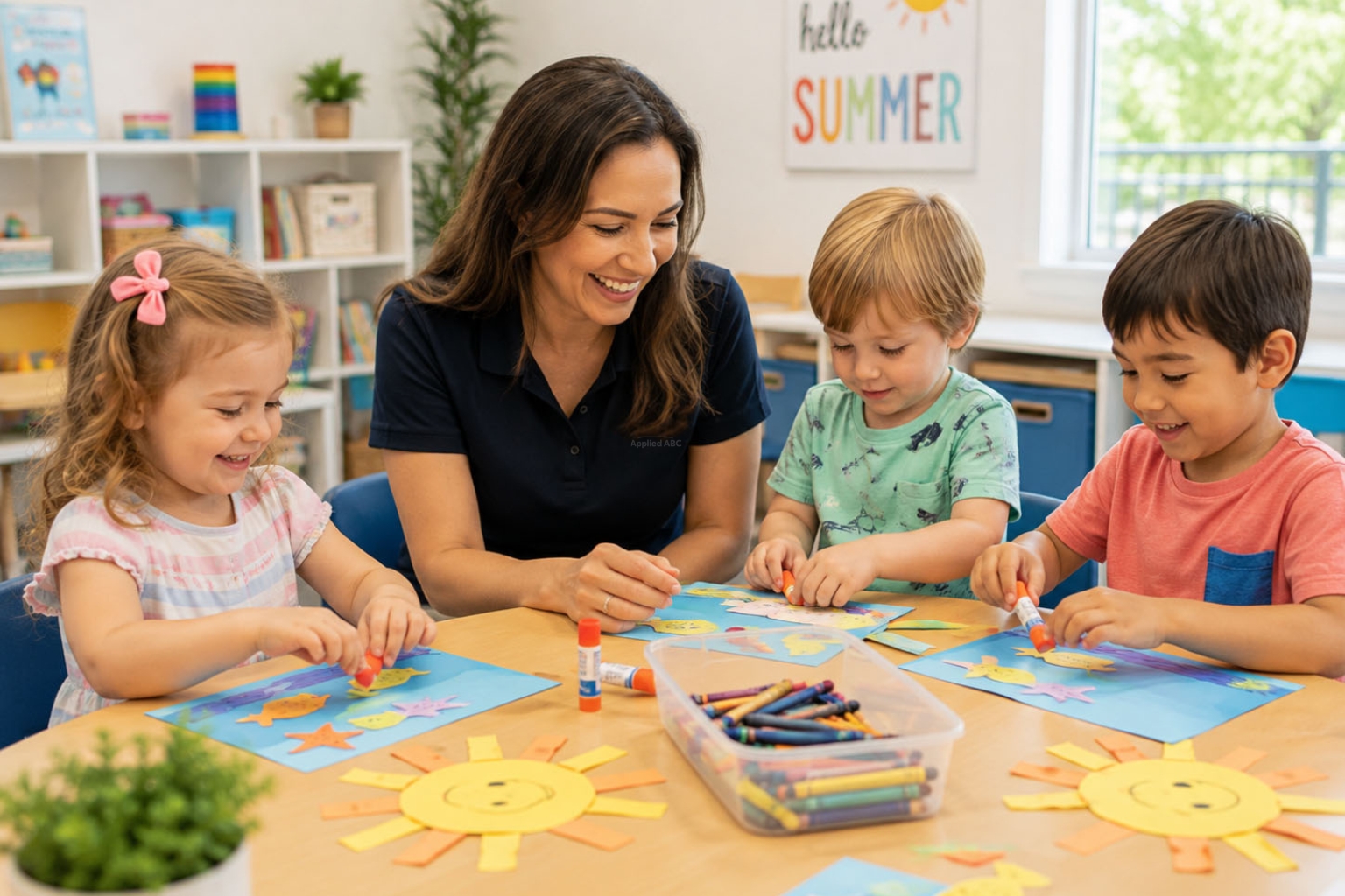 Summertime Classroom Crafting Fun