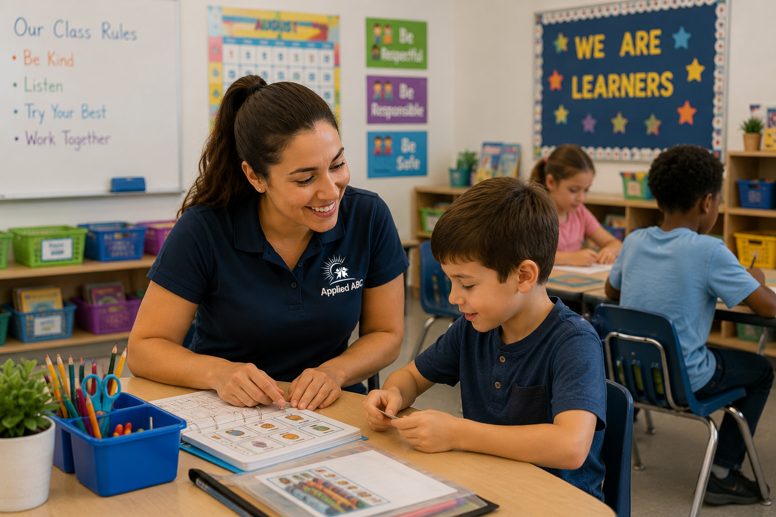 Collaborative Learning in a Colorful Classroom