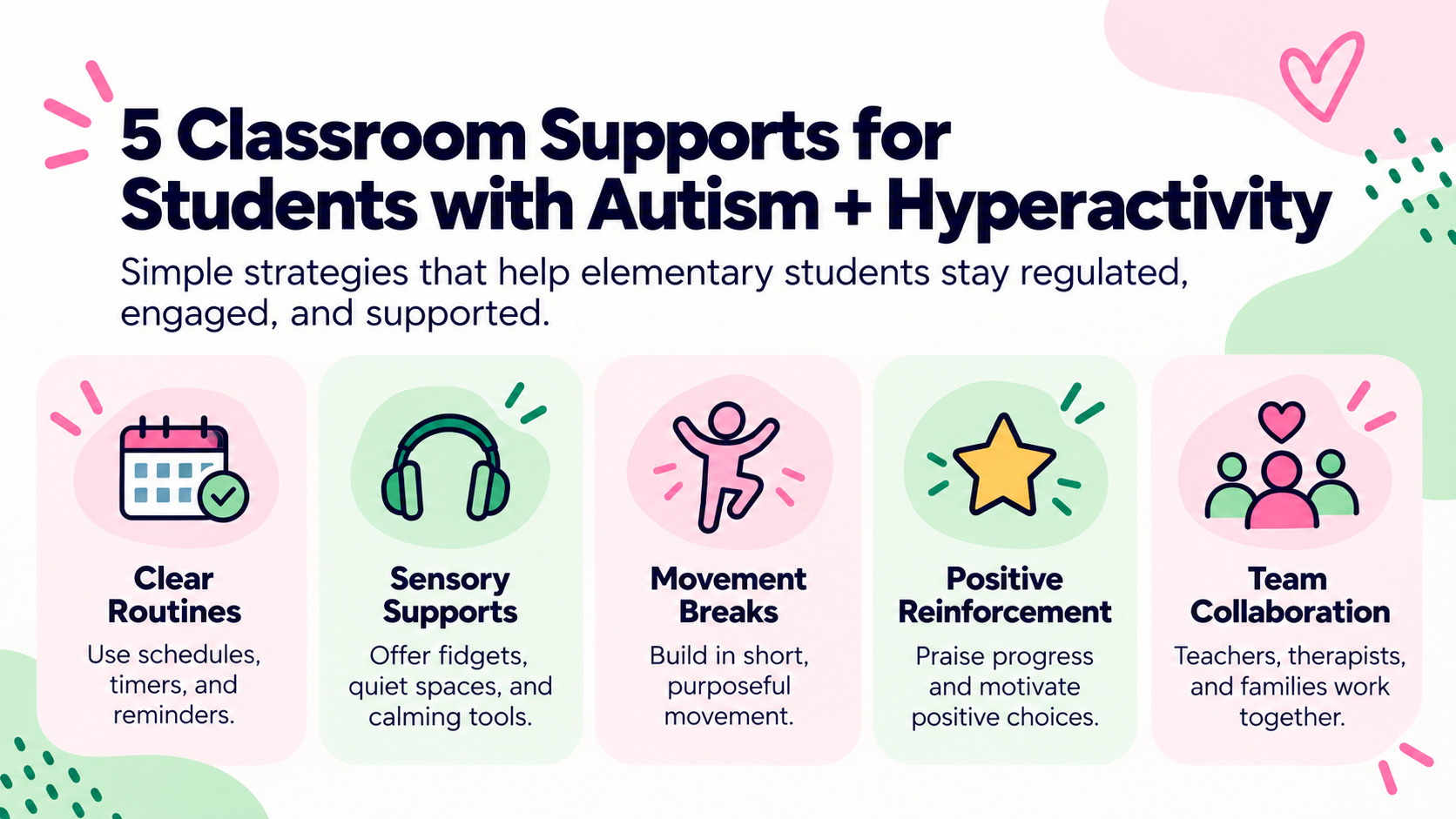 ABA therapy for school-age children.